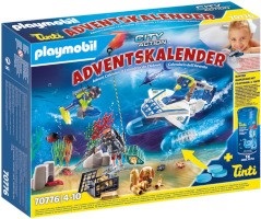 Adventný kalendár Playmobil aqua